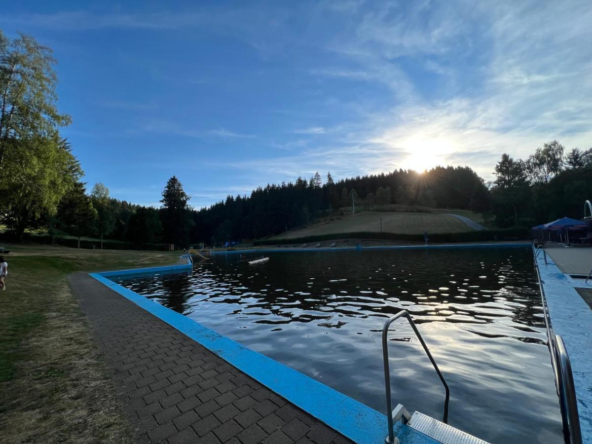 Apartment Annis Panoramablick Pool Sauna Tennis Schonach im Schwarzwald Exteriér fotografie
